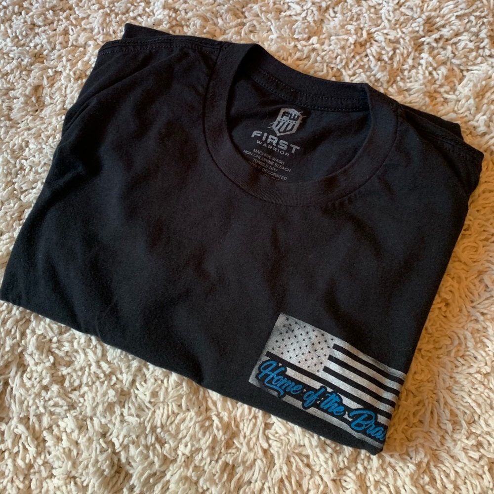 Black shirt First Warrior